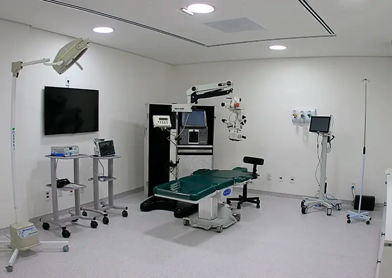 sala de cirugia oftalmológica